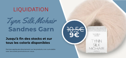 Promotion Tynn Silk Mohair Sandnes Garn