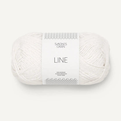 Sandnes Garn Line - 1002 - White