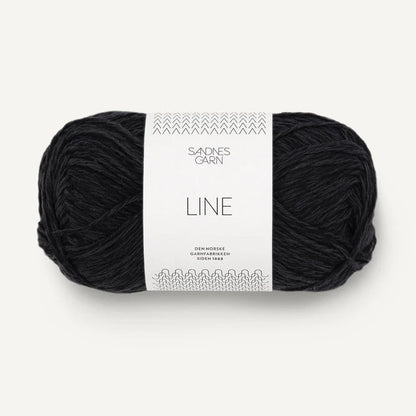 Sandnes Garn Line - 1099 - Black