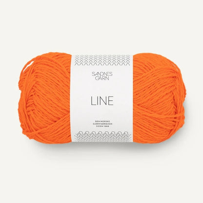 Sandnes Garn Line - 3009 - Orange Tiger
