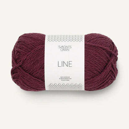 Sandnes Garn Line - 4372 - Deep Burgunder