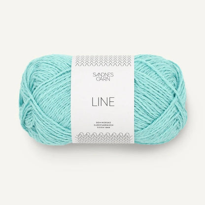 Sandnes Garn Line - 7213 - Turquoise Blue