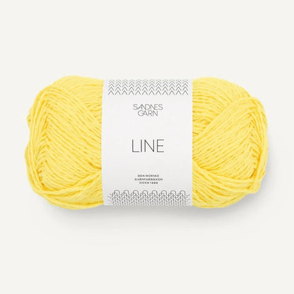 Sandnes Garn Line - 9004- Lemon