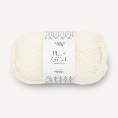 Sandnes Garn Peer Gynt - 1002 - Ecru