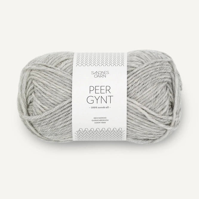 Sandnes Garn Peer Gynt - 1032 - Light Grey