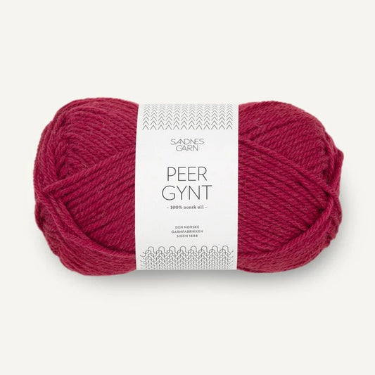 Sandnes Garn Peer Gynt - 4255 - Rumba Red