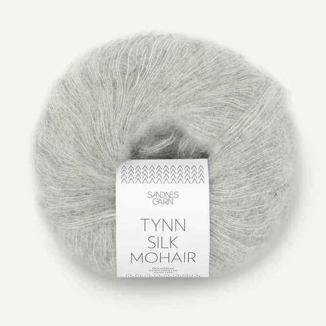 Sandnes Garn Tynn Silk Mohair - 1022 - Light Grey