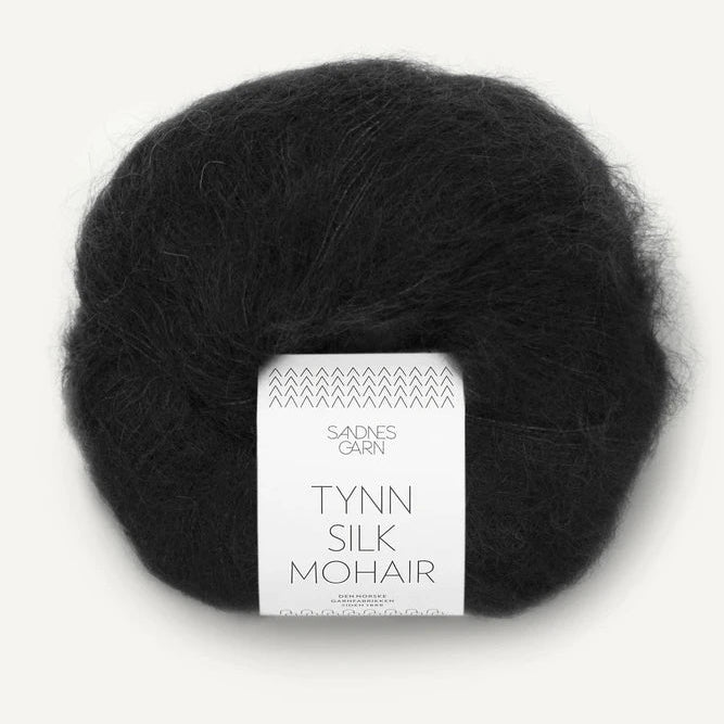 Sandnes Garn Tynn Silk Mohair - 1099 - Black
