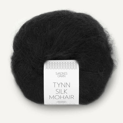 Sandnes Garn Tynn Silk Mohair - 1099 - Black