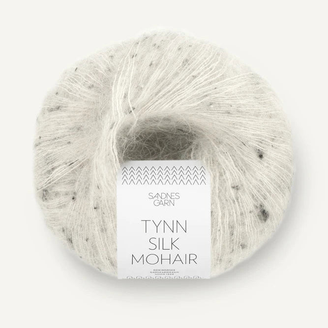 Sandnes Garn Tynn Silk Mohair - 1199 - Salt'n'Pepper Tweed