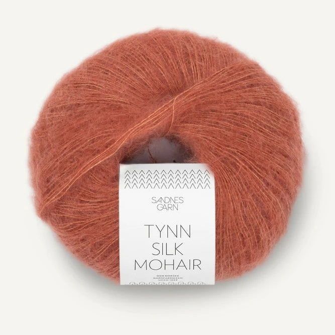 Sandnes Garn Tynn Silk Mohair - 3535 - Light Copper Brown