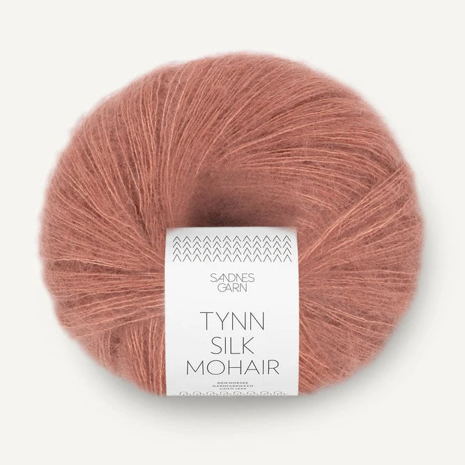 Sandnes Garn Tynn Silk Mohair - 3553 - Stovet Plommerosa