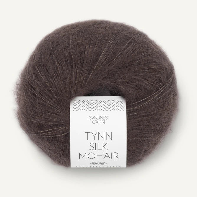Sandnes Garn Tynn Silk Mohair - 3880 - Dark Chocolate