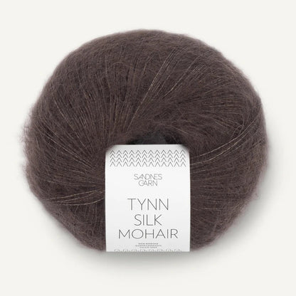 Sandnes Garn Tynn Silk Mohair - 3880 - Dark Chocolate