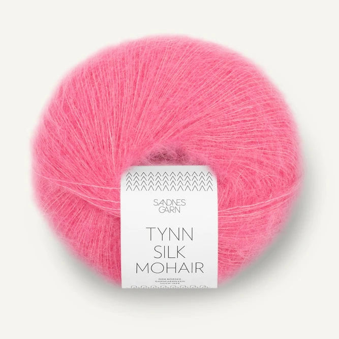 Sandnes Garn Tynn Silk Mohair - 4315 - Bubblegum Pink