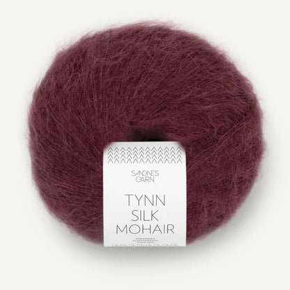 Sandnes Garn Tynn Silk Mohair - 4372 - Deep Burgunder