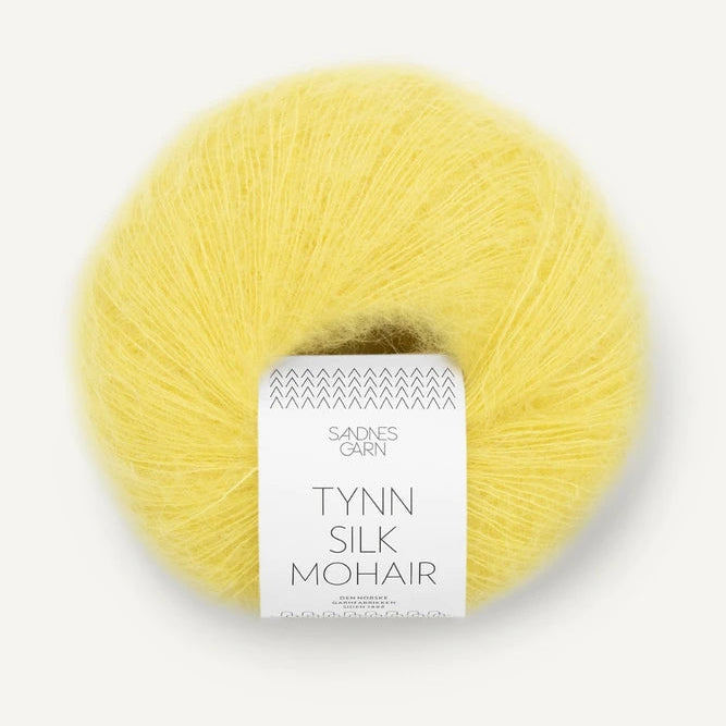 Sandnes Garn Tynn Silk Mohair - 9004 - Lemon