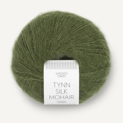 Sandnes Garn Tynn Silk Mohair - 9062 - Olive Green
