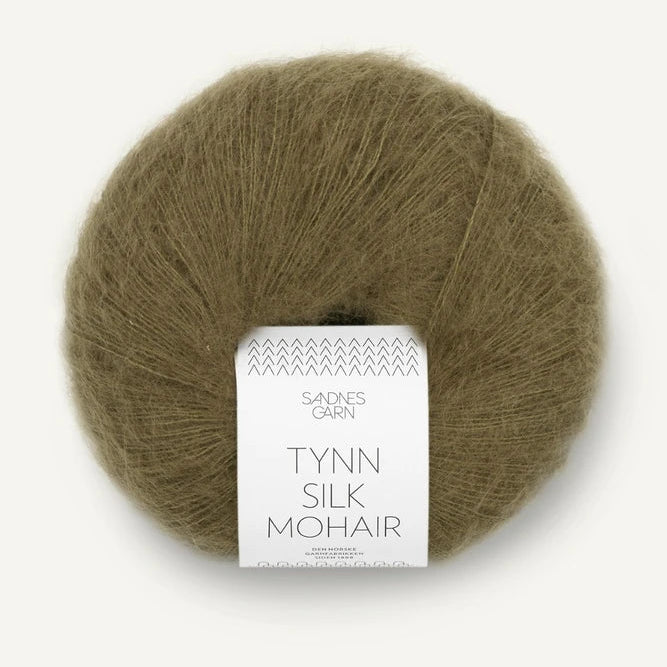 Sandnes Garn Tynn Silk Mohair - 9873 - Dark Olive