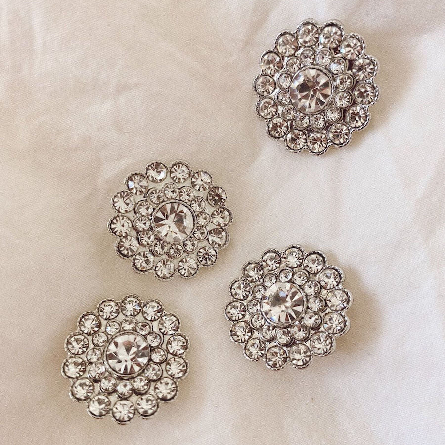 Boutons BLING de PetiteKnit x4
