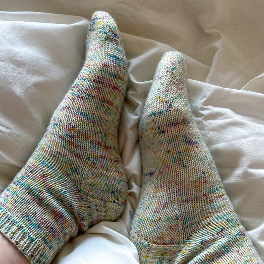 Chaussettes au tricot Zéro cerveau en jersey