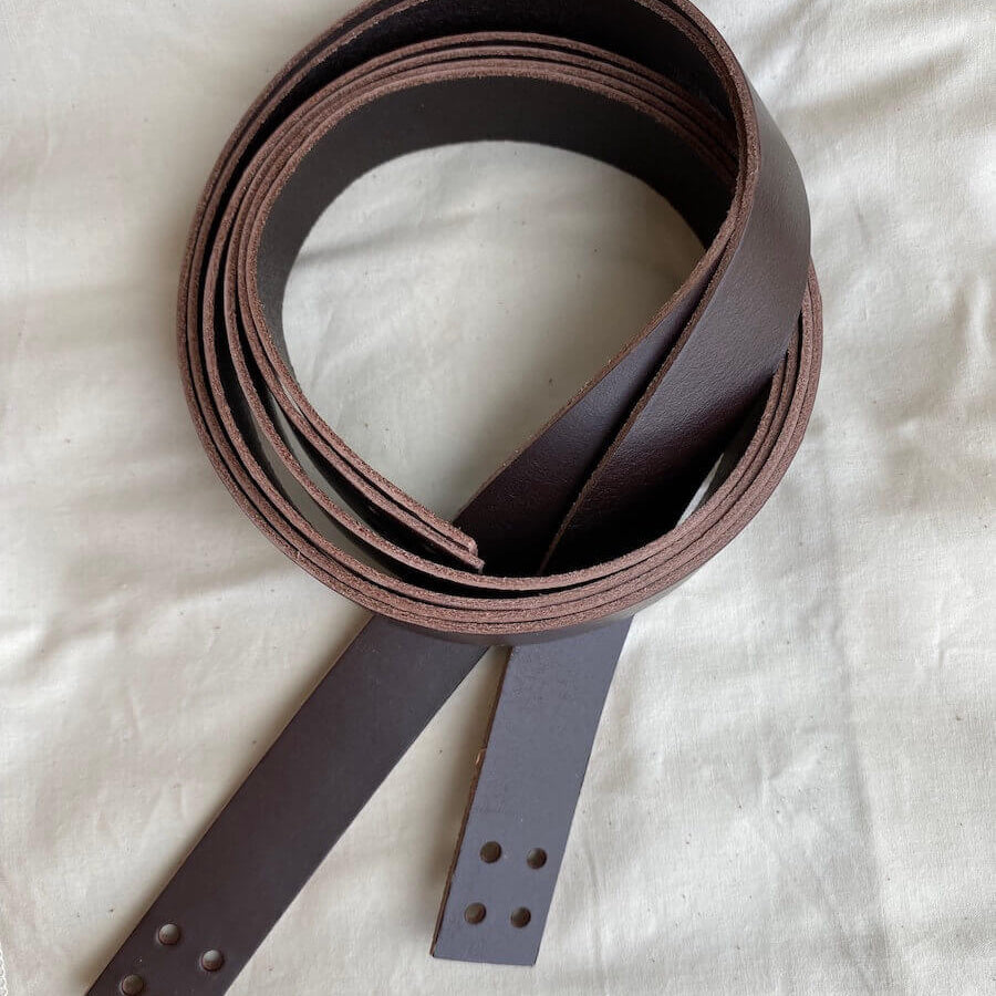 Sangle pour sac French Market Bag - Marron foncé - PetiteKnit