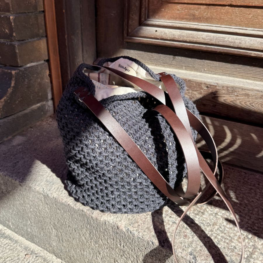 Sangle pour sac French Market Bag - Marron foncé - PetiteKnit