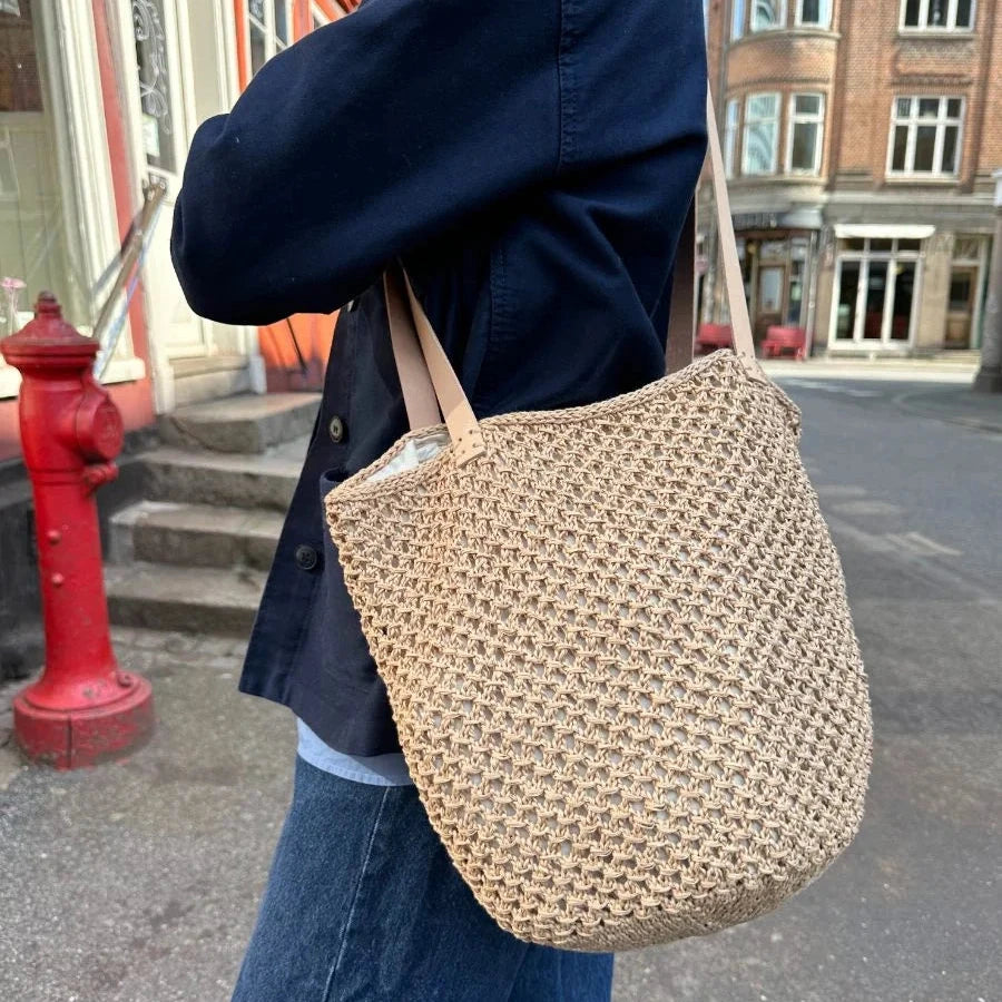 Lining for round bottom bag 80 cm - PetiteKnit