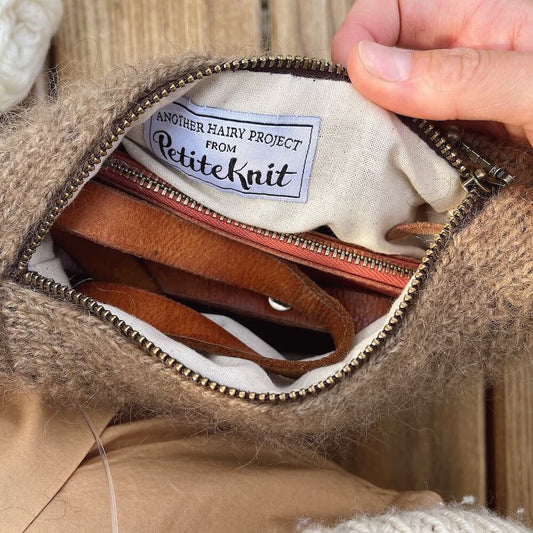 Lining for small clutch - PetiteKnit
