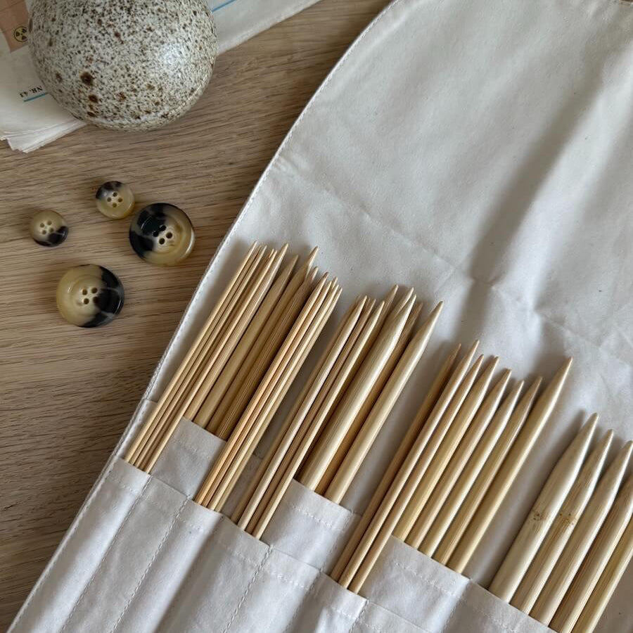 Knitter's needle case - Double pointed needles