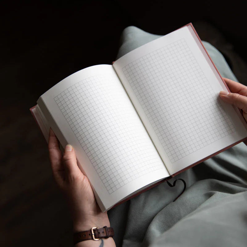 My Knitting Notebook - Carnet à projets de tricots - Quadrillage