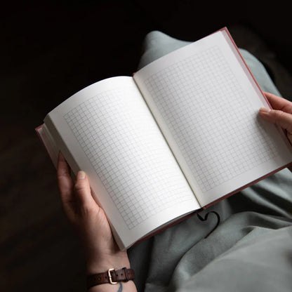 My Knitting Notebook - Carnet à projets de tricots - Quadrillage