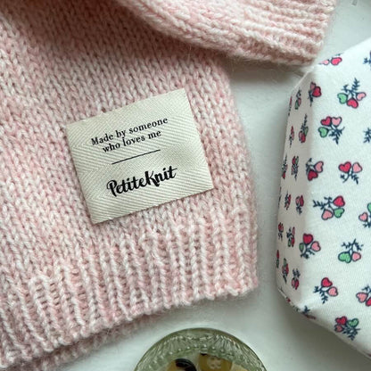 Label Made By Someone Who Loves Me - PetiteKnit