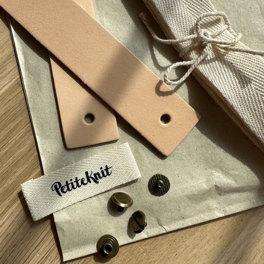 Sangle en cuir pour Terrazzo Bag - PetiteKnit
