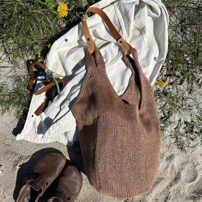 Lining for round bottom bag 80 cm - PetiteKnit