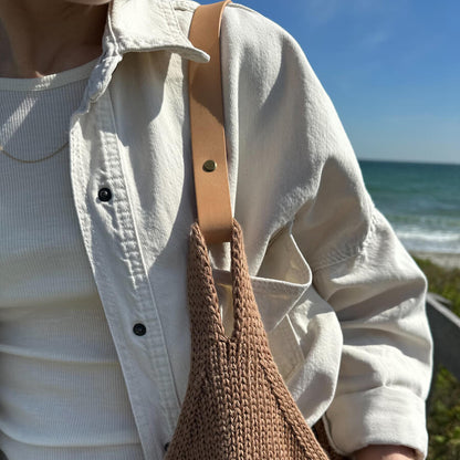 Sangle en cuir pour Terrazzo Bag - PetiteKnit